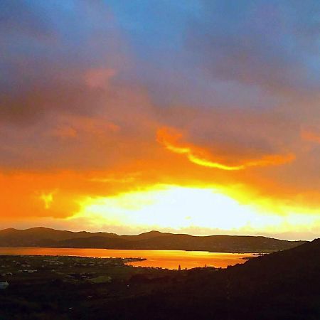 Romantic Sunset Cycladic House In Sotires Moni Christou Dasous Exteriér fotografie