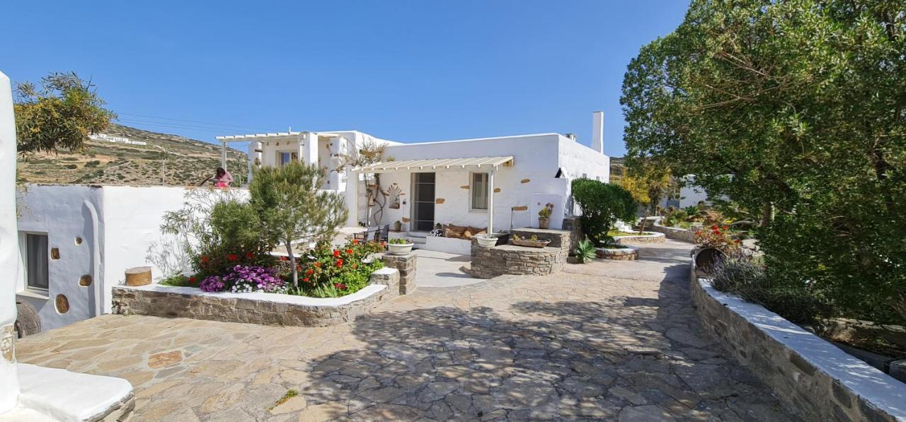Romantic Sunset Cycladic House In Sotires Moni Christou Dasous Exteriér fotografie